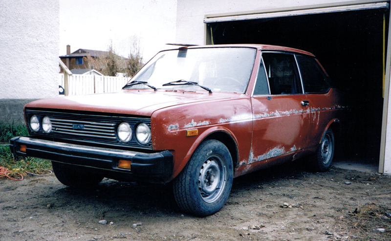 First car Darren bought to make into a racecar